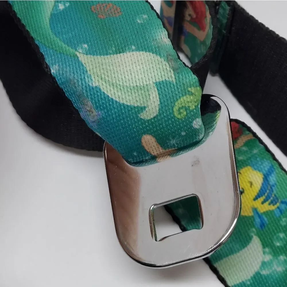 Disney Little Mermaid Ariel Buckle Down Seatbelt Belt